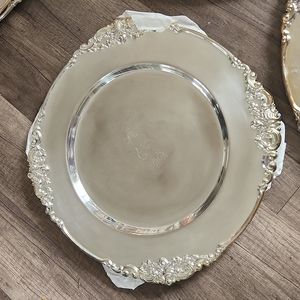 Silver  antique  plates
